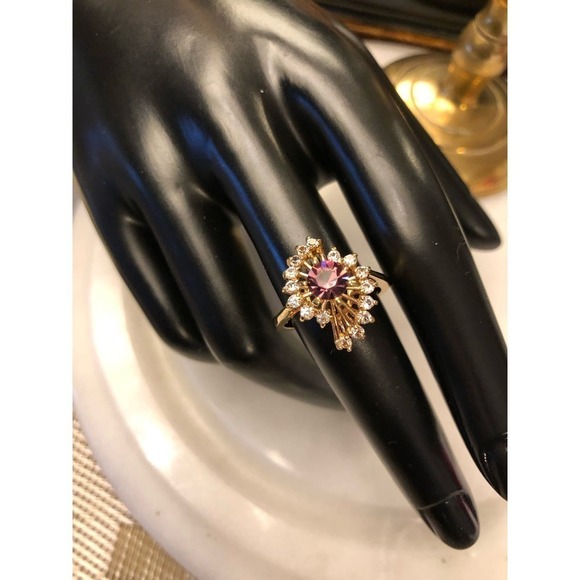 Fashion Fancy Gemstones Ring - Picture 6 of 8